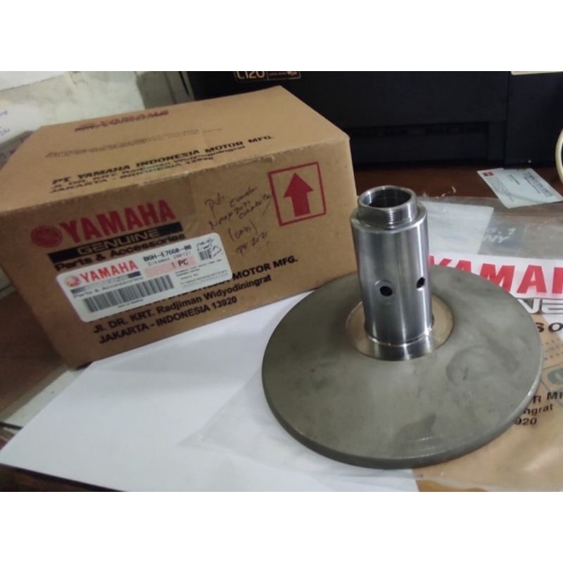SECONDARY FIXED PULLY PULY PULI COWO NEW NMAX NEW AEROX ASLI ORI YAMAHA B6H E7660 00