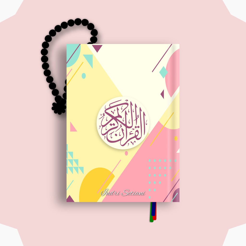 Al quran Custom Tulis Nama A5 A6 Cover Quran Terjemah Tajwid Warna Hafalan Kecil Besar Mahar Pernika