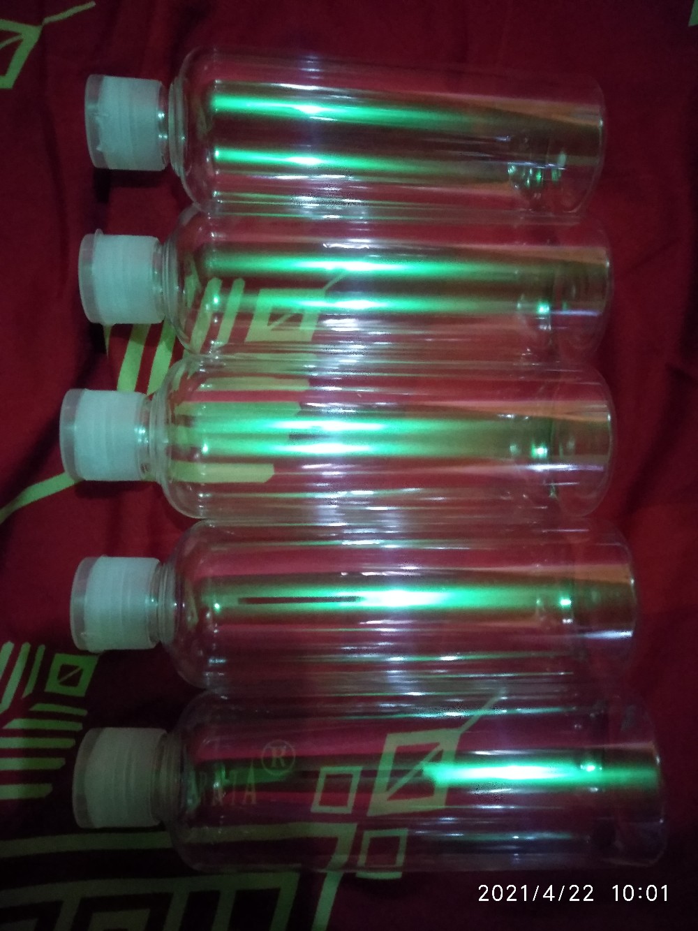 Botol 150ml Tabular Clear Tutup Sumbat Ulir