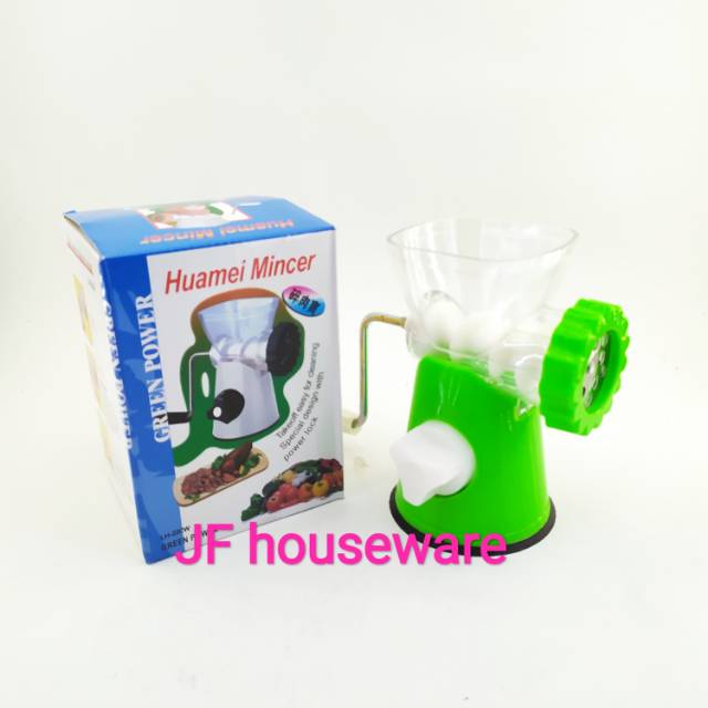 Gilingan daging plastik manual