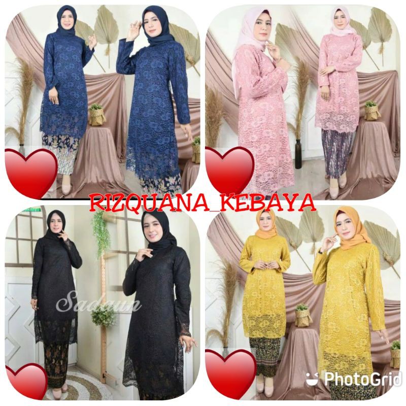 KEBAYA BROKAT/KEBAYA MUSIM/SET ROK PLISKET/KEBAYA /KEBAYA JUMBO