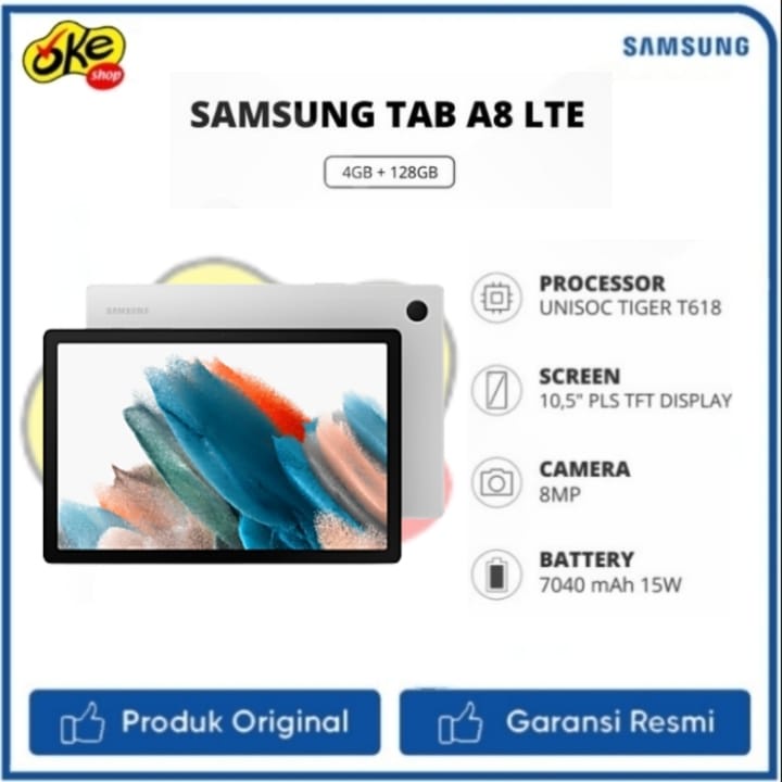 Samsung Tab A8 LTE (4GB / 128GB)-1