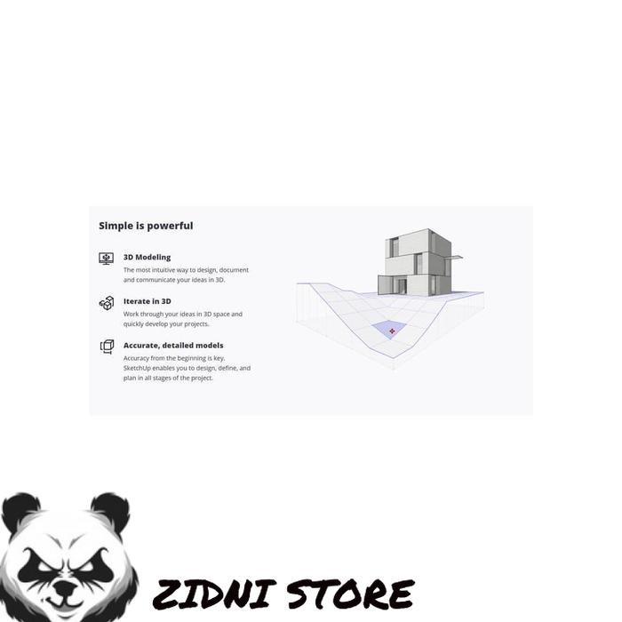 SOFTWARE APLIKASI SWA206 SKETCHUP PRO 2020 FULL VERSION