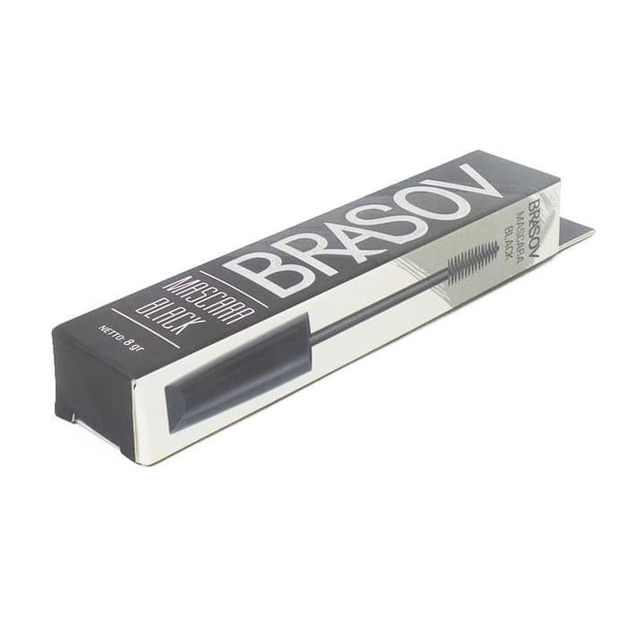 new BRASOV MASCARA BLACK WATERPROOF - Mascara eyelash 8gr black BPOM