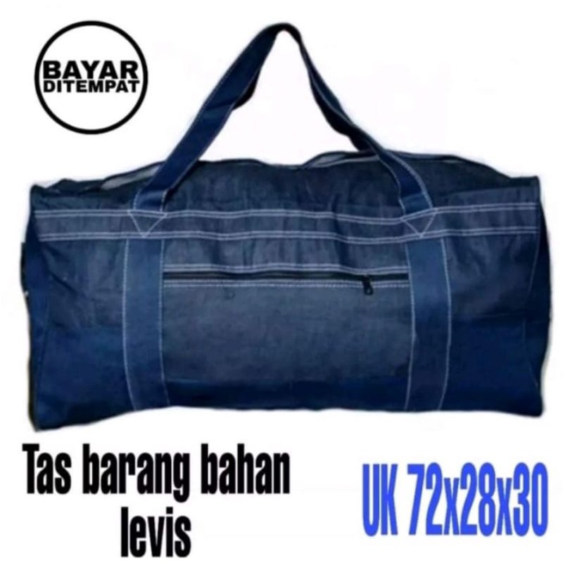 TAS BARANG BAHAN JEANS KUAT/TAS PAKAIAN