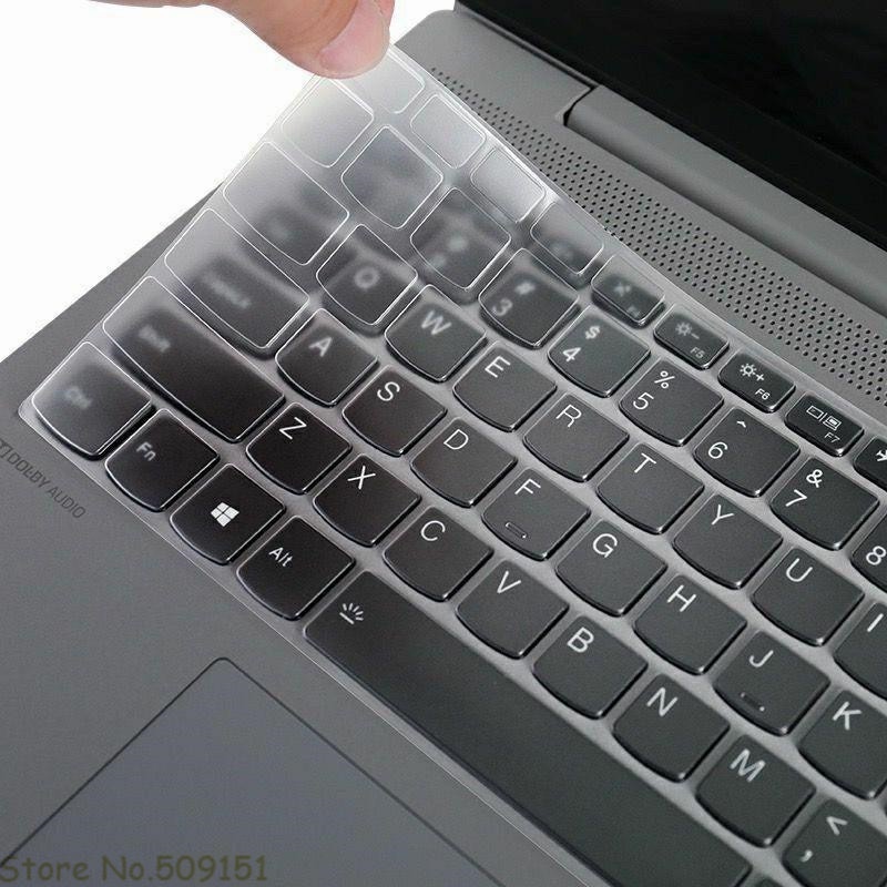 Cover Pelindung Keyboard Laptop Bahan TPU Ultra Tipis Untuk 15.6&amp;quot; 2021 Lenovo Ideapad Yoga 7i 15 / Flex 5 15IIL05 / Ideapad 5 15