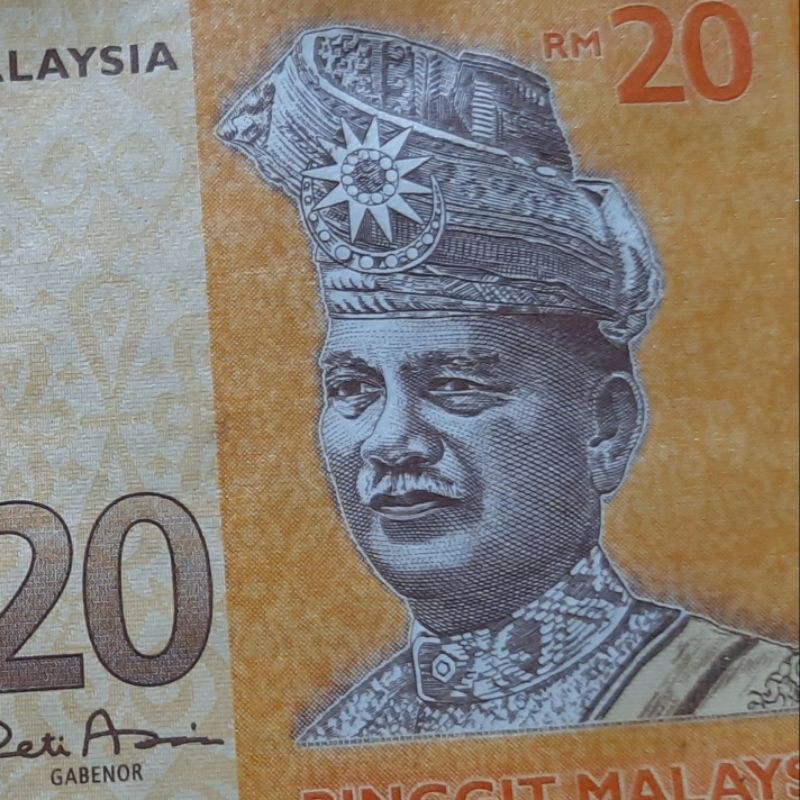 uang asing malaysia 20 ringgit