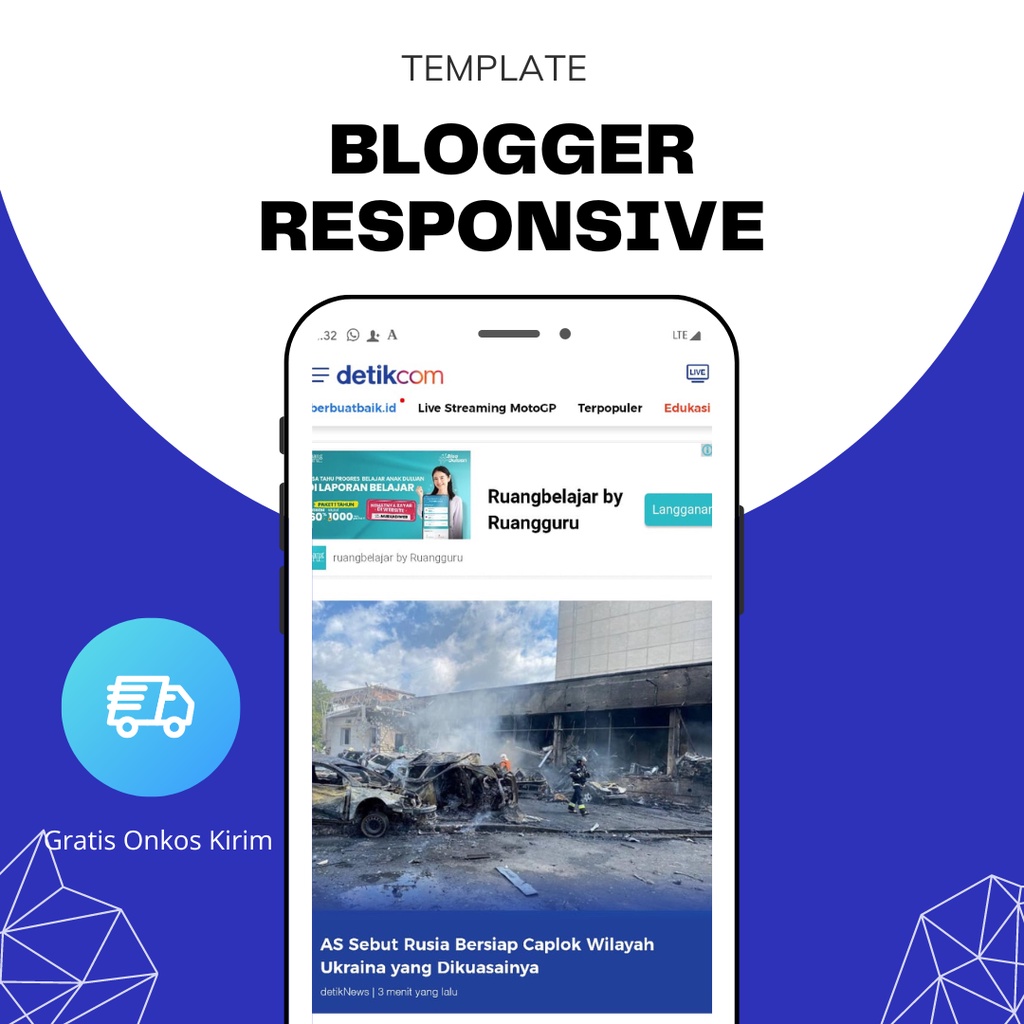 Blogger Template Premium - Portal Berita