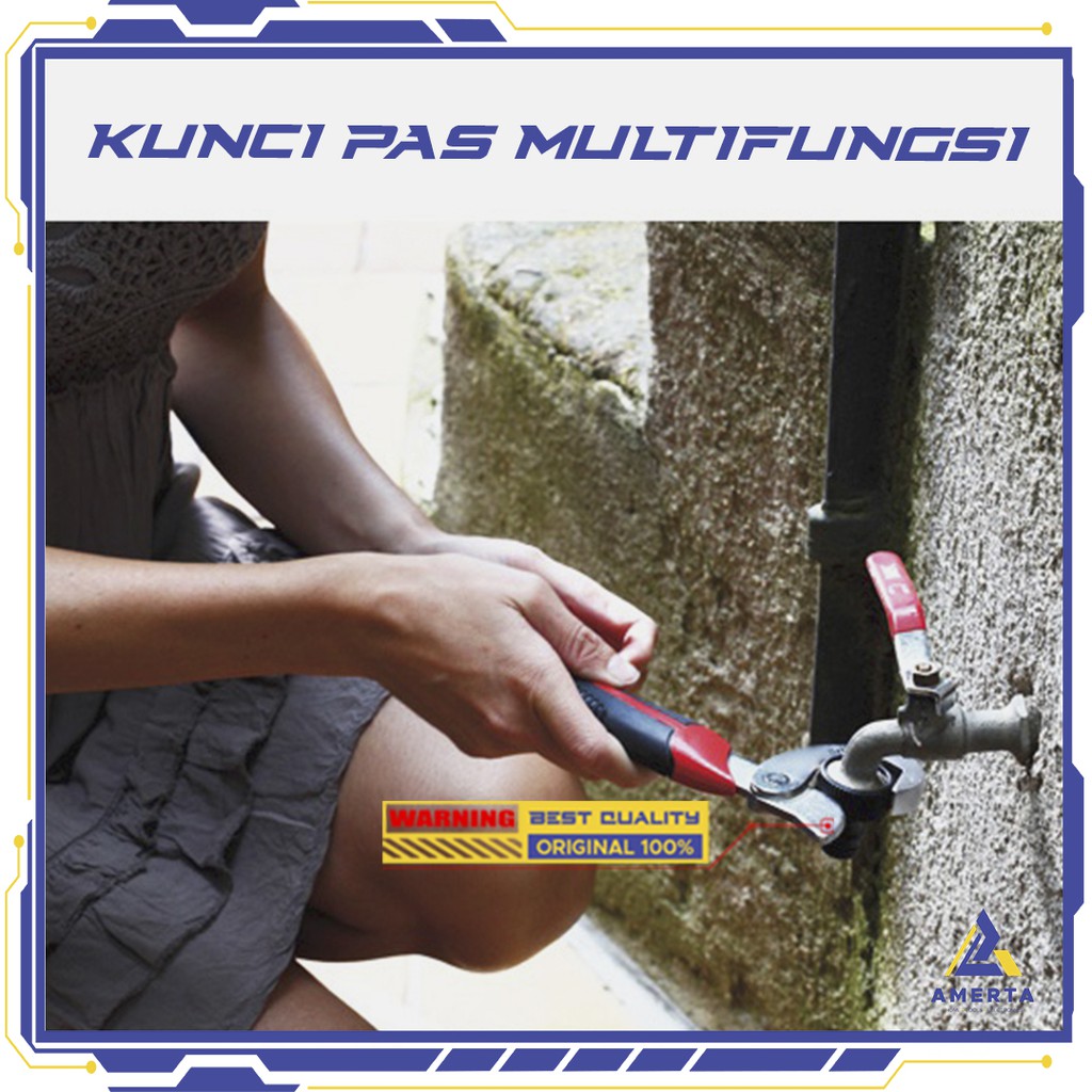 Kunci Serbaguna Snap N Grip  (Universal wrench)