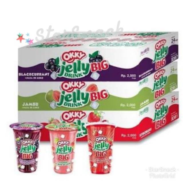 

Okky Jelly BIG drink isi 24pc @220ml /karton