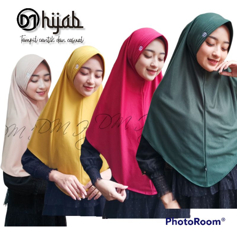 Jilbab Instant kaos Hijab Instant kaos Pet Antem DM Hijab Jilbab bergo syar'i Khimar