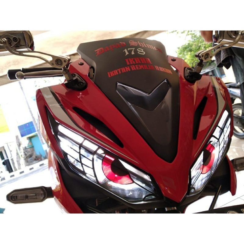 Striping CBR 150 Stiker CBR 150R Mata Elang CBR 150R Facelift Lampu Depan CBR 150R Facelift Bisa COD