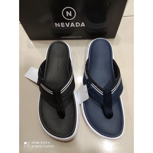 sandal pria ringan empuk model terbaru merk Nevada