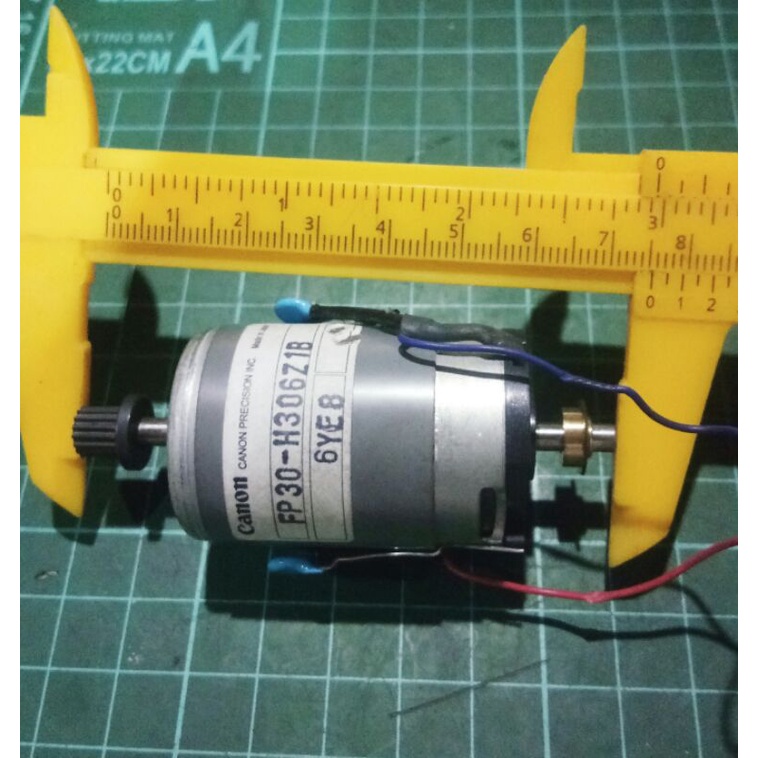 mini motor as double  24vdc - 5000rpm motor canon