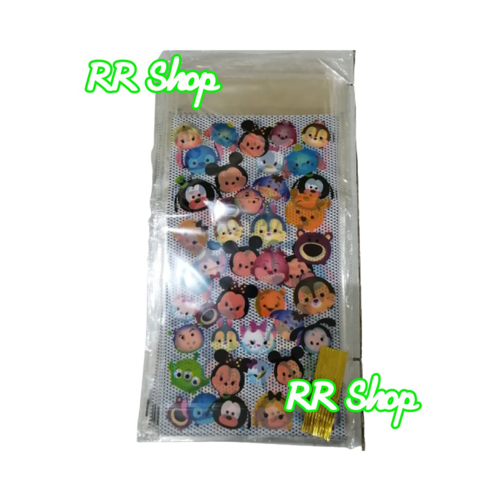 Plastik Snack Ulang Tahun / OPP Ulang Tahun / Plastik Karakter Besar