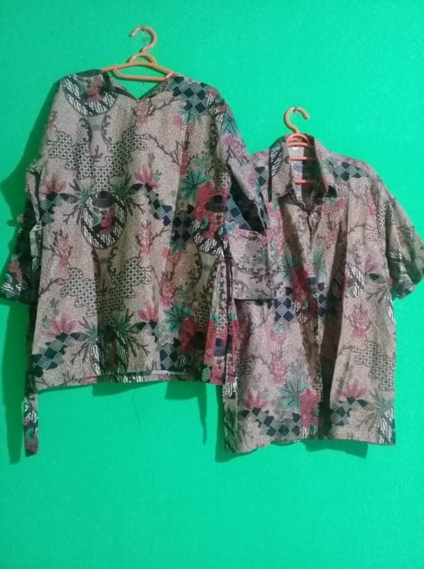 Maura Couple - Sania Ruffle Batik Couple Ori Ndoro Jowi Dnt Garansi Termurah Shopee  Selendang Merak