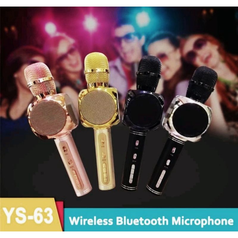 Mic bluetooth karaoke SU YOSD YS 63 / Mic smule original