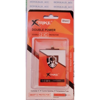 BATERAI BM47 XIAOMI REDMI 4X / REDMI 3S / REDMI 3X / REDMI 3 DOUBEL POWER XTRIKE HIGH CAPACITY ORIGI