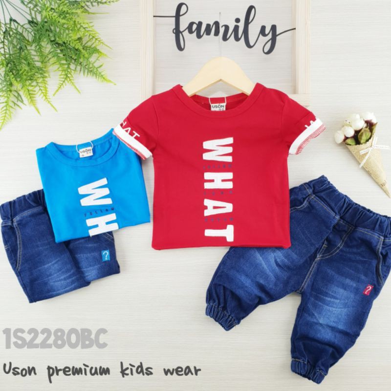 SETELAN ANAK COWOK USON CELANA JEANS