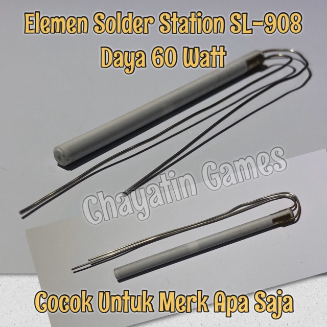 Elemen Solder Station untuk Type SL-908 Daya 60 Watt