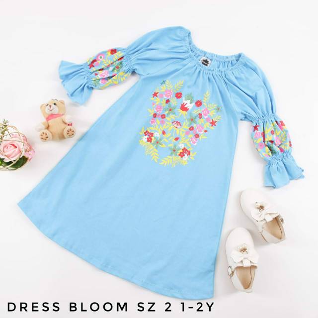 Dress bloom/dress anak lucu /dress anak kekinian