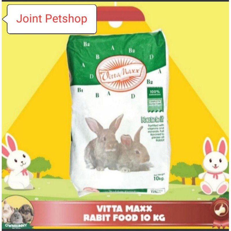 EXPEDISI Makanan Kelinci Vittamaxx Rabbit 10KG / Vitamax Rabbit 10KG
