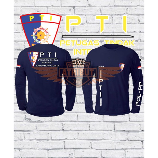 kaos pti satpol pp lengan panjang/T-Shirt satpol pp pti lengan panjang/kaos pti satpol pp