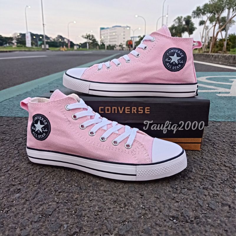 Sepatu Converse Semi Boot Sneakers Pria Wanita