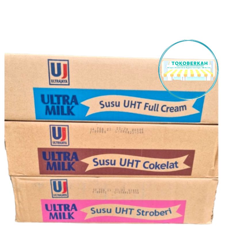 

Ultra Milk Uht 125ml Isi 40pcs