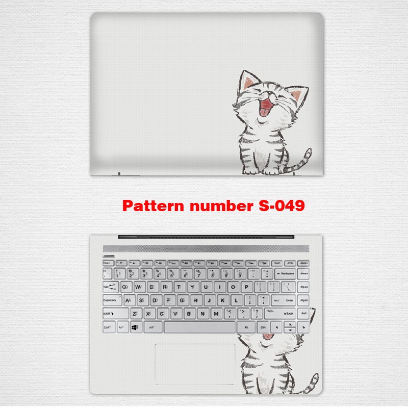 Stiker Skin Vinyl 2 Sisi Untuk Laptop Lenovo Pro13 Xiaoxin Air14 / 13 / 14 &quot;Hp14-Dv 2021 Asus Dell