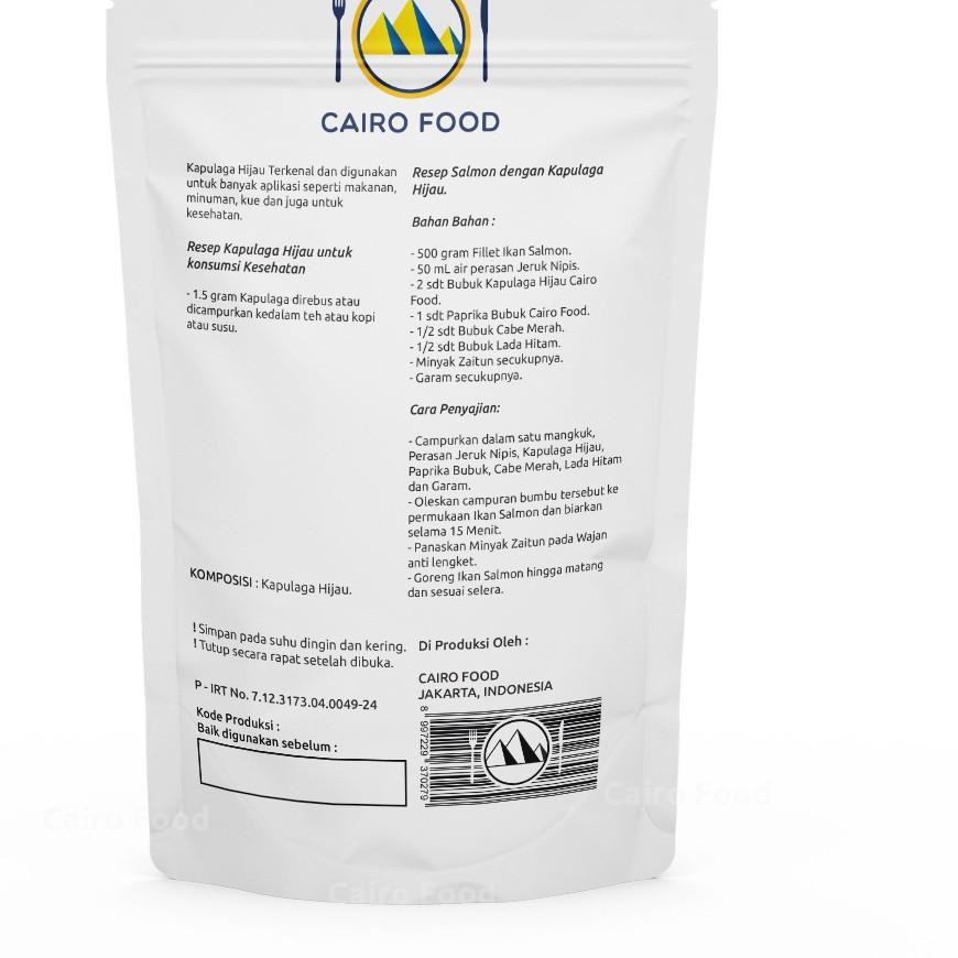 

RO3♕ Kapulaga Hijau Utuh Cairo Food - 100 Gram SEGERA BELI