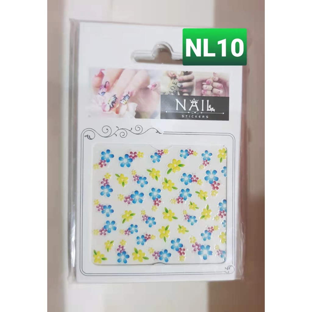 sticker kuku 3D motif lucu lucu elegan REAL PICTURE