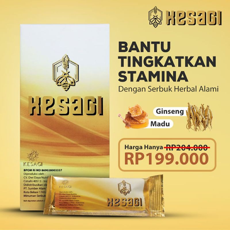 

madu kesagi minuman serbuk rasa madu