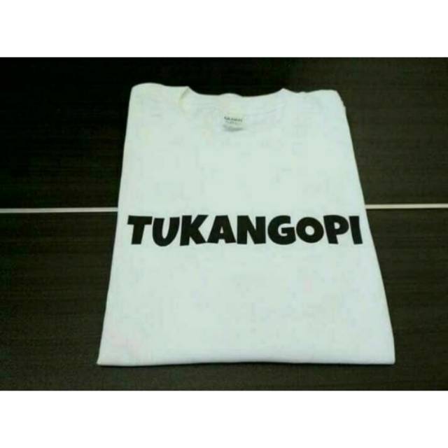 KAOS TUKANG NGOPI BAJU TUKANG NGOPI LENGAN PENDEK