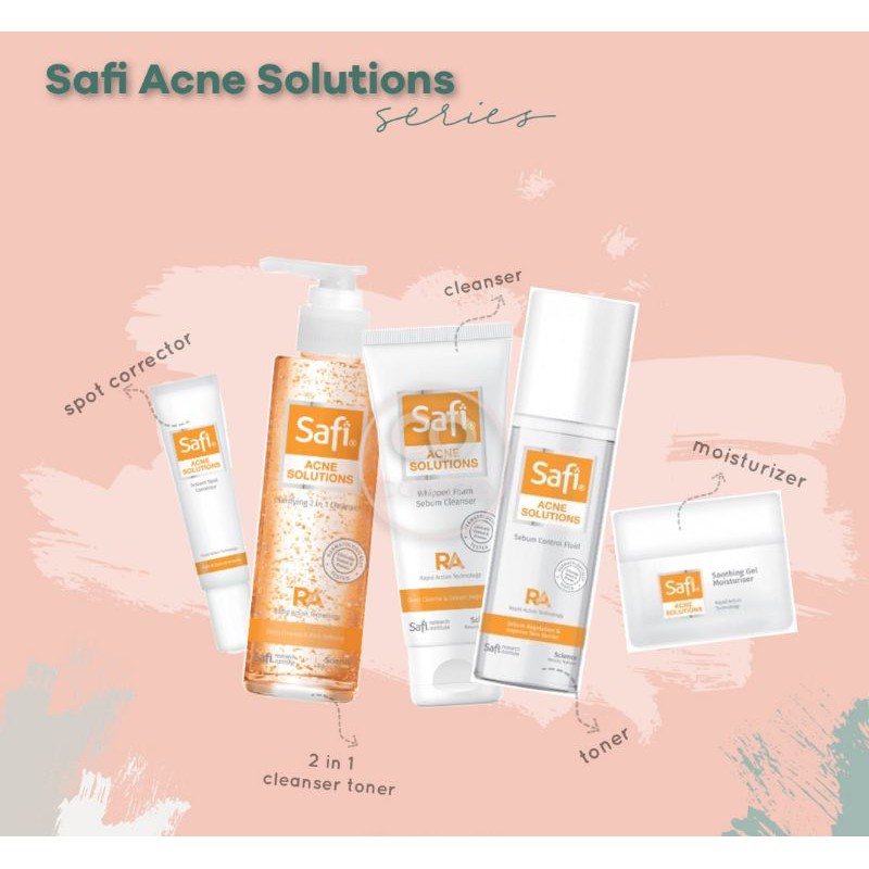 SAFI Malaysia | SAFI Acne Solution Series