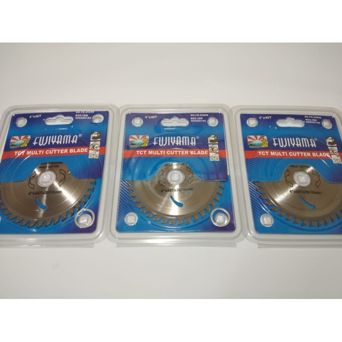 Fuji 4 x 40T mata pisau potong kayu gergaji circle circular saw blade