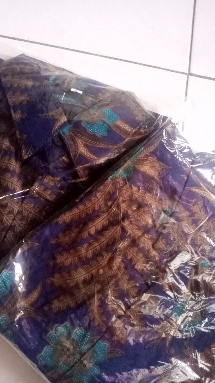 Kemeja Batik Pria M L Xl Xxl Hem Batik Pekalongan Kemeja Batik Lengan Panjang Pendek Bisa Cod