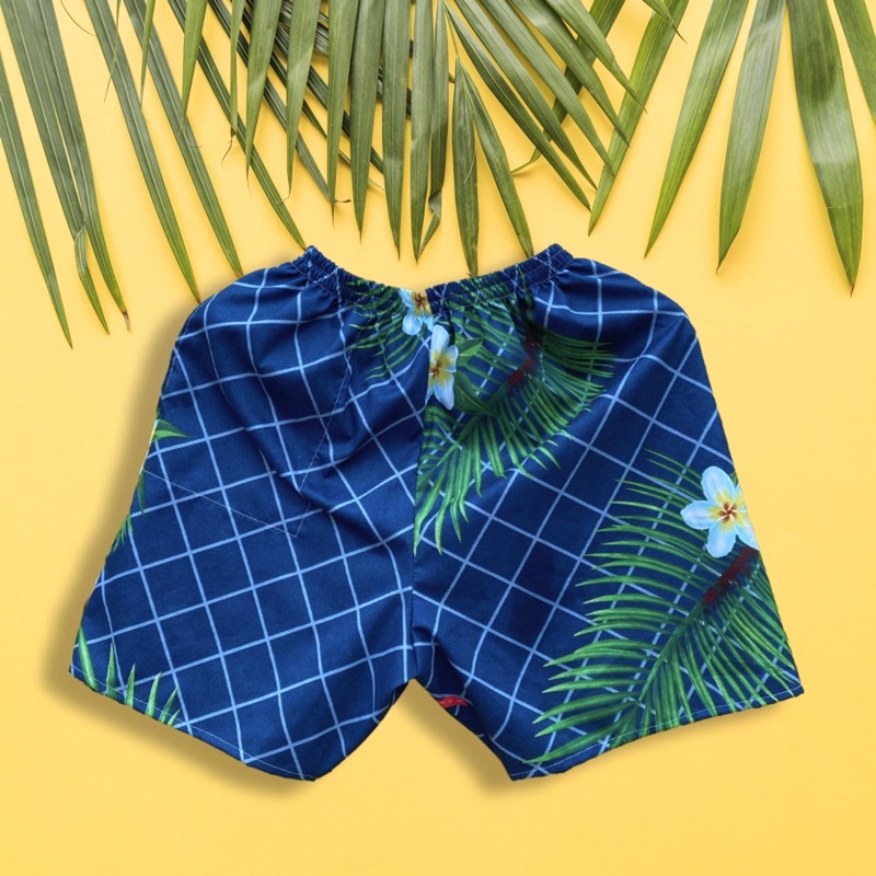 ECER HARGA GROSIR TERMURAH DI SHOPEE CELANA BOXER CELANA PENDEK  PRIA WANITA CELANA KOLOR CELANA KOTAK CEALANA MOTIF-Paradise