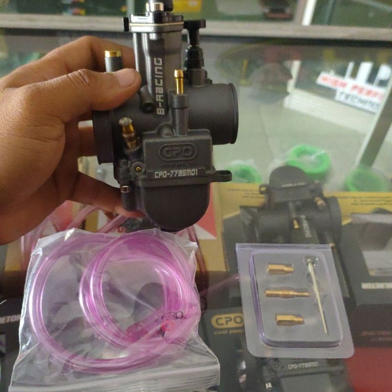 Karburator Karbu Pwk CPO NGO SUDCO 24 26 28 30 32 34 Black Series Hitam Easy-Cpo b30