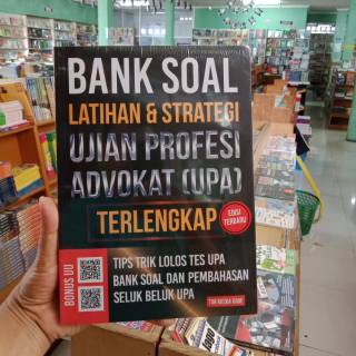 Buku bank  soal  latihan  dan strategi ujian  profesi advokad 