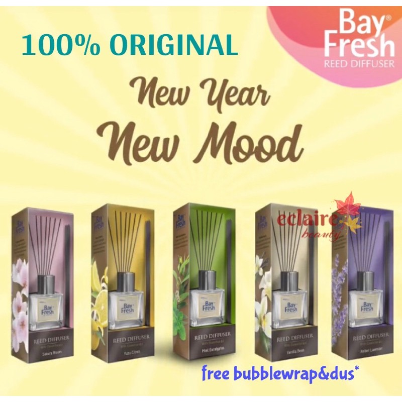 Jual Murah Lebay BAYFRESH Reed Diffuser Amber Lavender 30 ml With