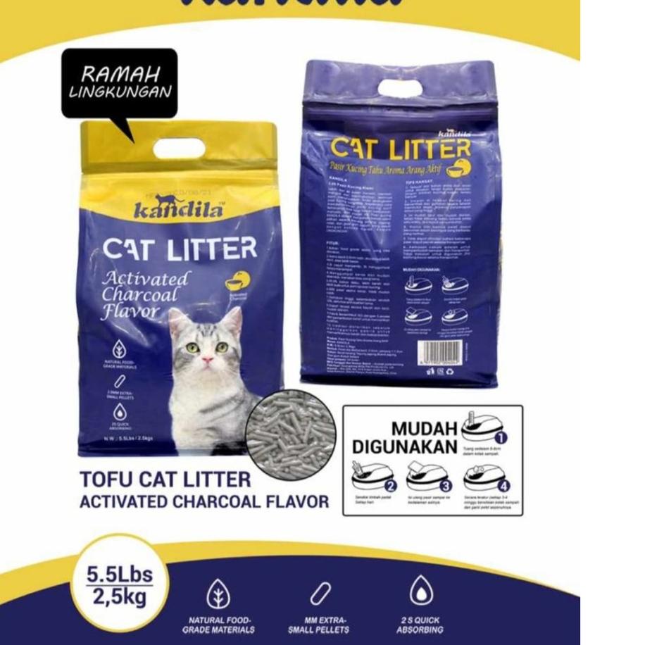 Jual Viral Hcl 0125 Kandila Tofu Cat Litter Clump Pasir Kucing Tahu Soya 2 5kg 5 5lbs 6ltr Kit 6 Lit Indonesia Shopee Indonesia