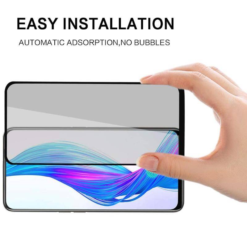 Pelindung Layar Tempered Glass Full Cover Untuk OPPO Reno2 4 5 6 6z 7 Ace2 Z Lite SE 5G Pro