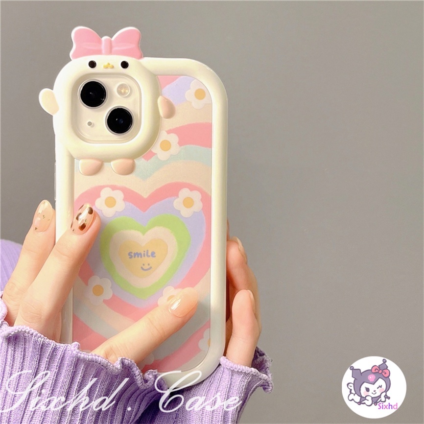 Realme Soft Case Desain Bunga Hati Monster 3D Untuk C35 C31 C30 C25Y C21Y C25 C15 C12 C11 C21 C20 C17 C3 9i 7i 6i 5i 5s 5 Narzo 50A