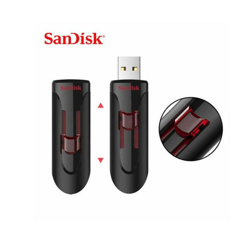 Sandisk Flahsdik 128GB Cruzer Glide USB 3.0 Flash Drive SDCZ600