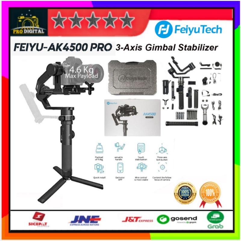 Feiyutech AK4500 Pro Kit Handheld Gimbal Stabilizer