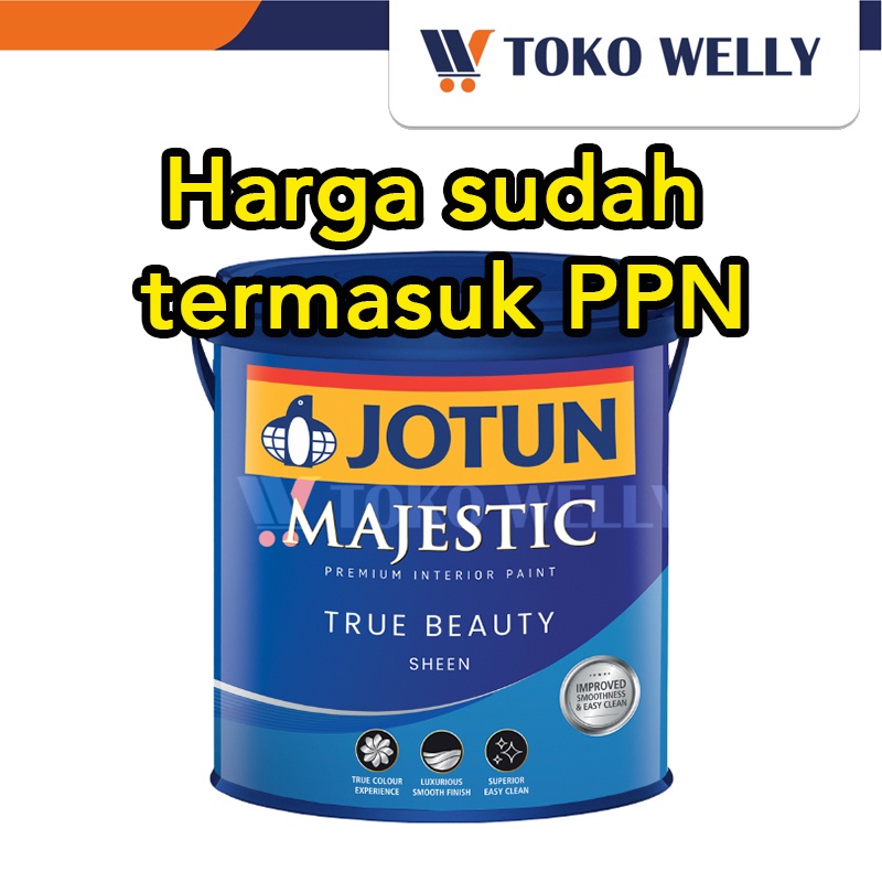 Jual Jotun Majestic True Beauty Sheen Cat Tembok Interior Warna Custom Pail 20 Liter 3165