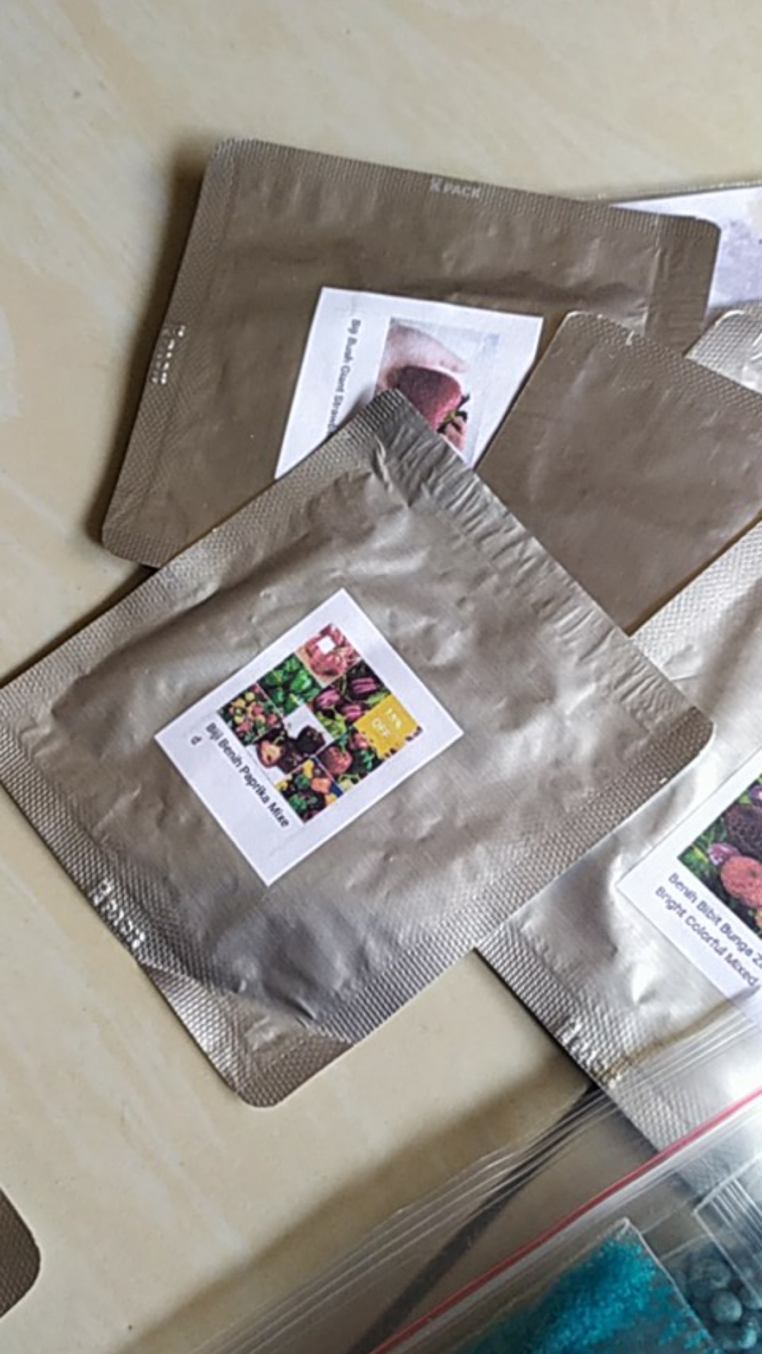 Biji Benih Paprika Mixed