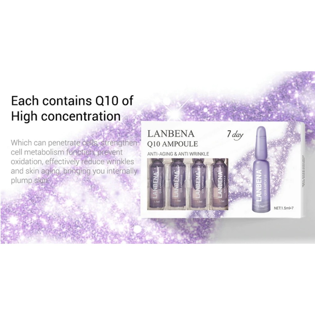 LANBENA SERUM 7 days / repair moisturizer / fine lines / wrinkle / brightern / hydrating