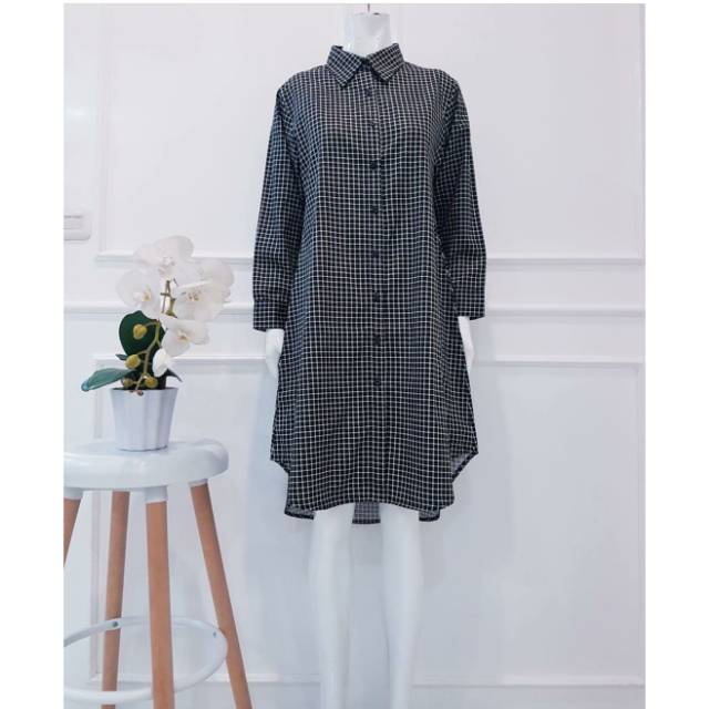 Square tunik Katun jepang by edness Kayla (booked)